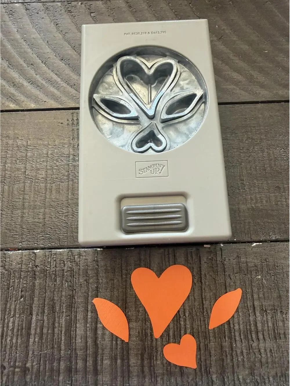 Stampin’ Up Country Bouquet Shape Punch